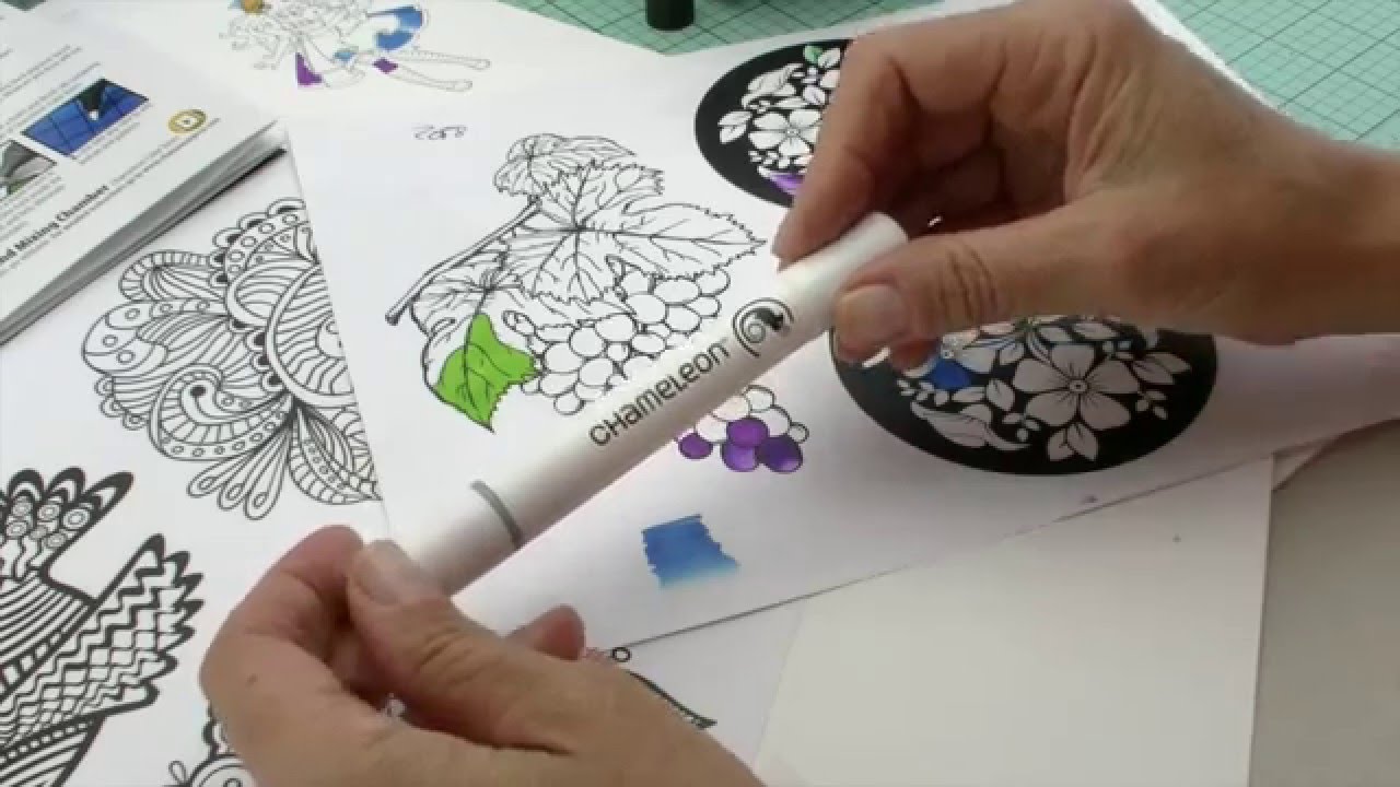 Chameleon Pens : Guide to Using the Colorless Blender Pen