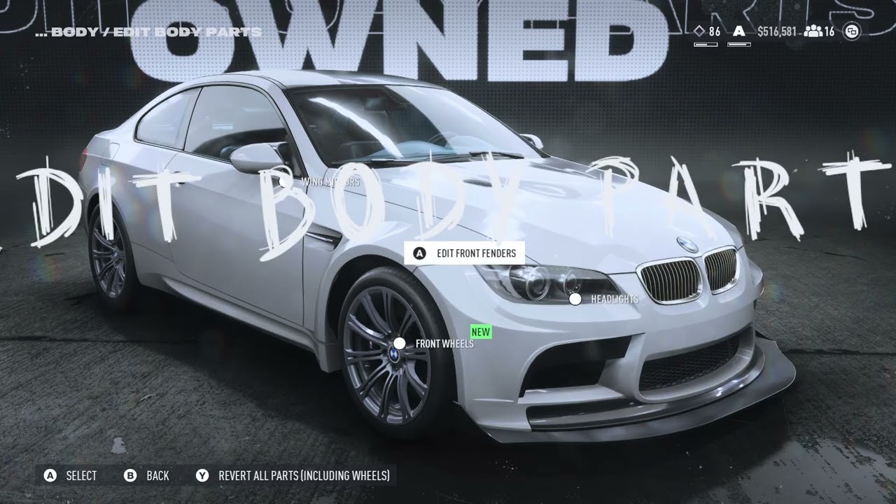 Need for Speed™ Unbound BMW M3 coupe 2010