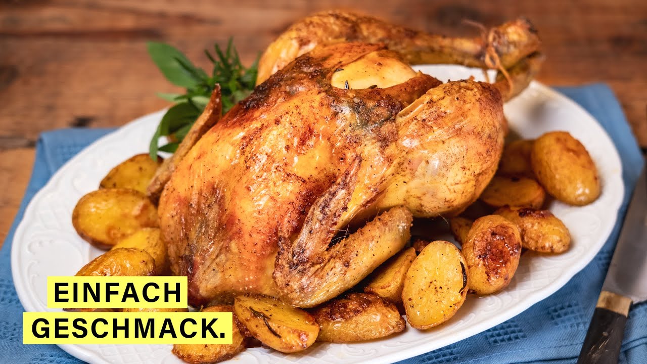 So wird dein BRATH&Auml;HNCHEN KNUSPRIG im Ofen