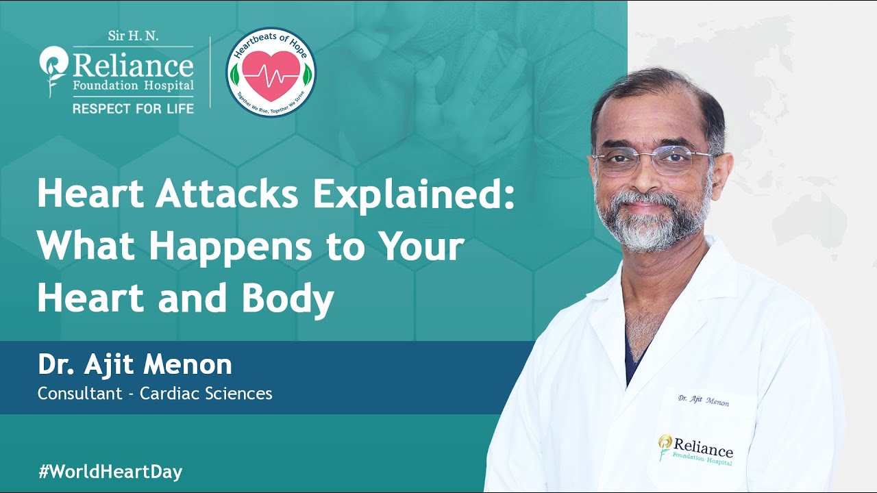 Heart Attacks Explained: What Happens to Your Heart and Body | Dr Ajit Menon