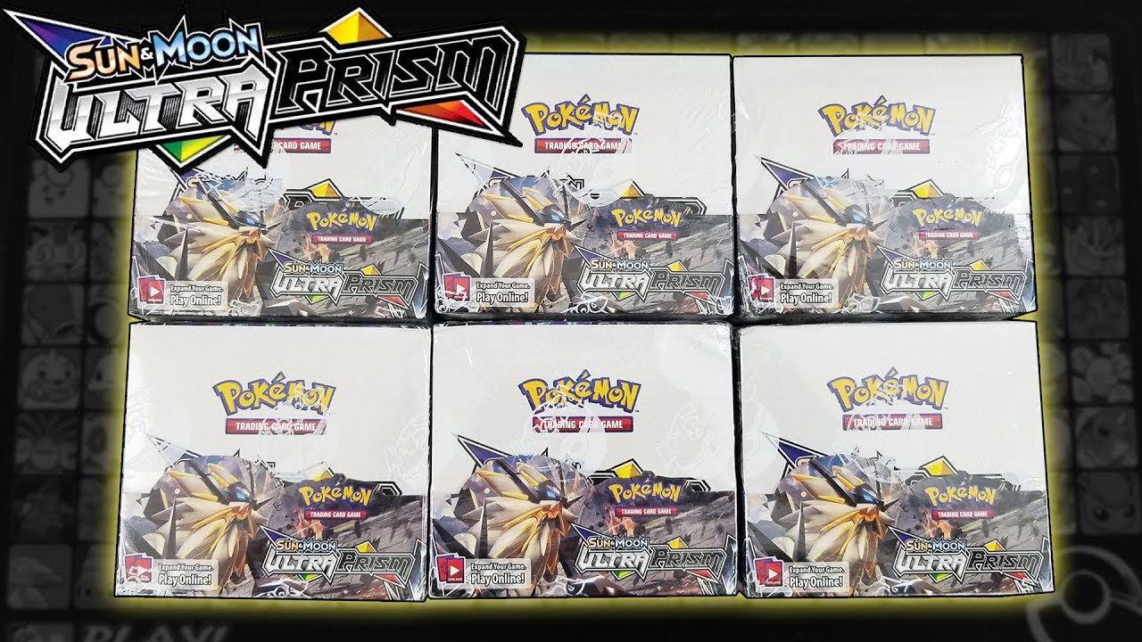 OPENING 6 POKEMON ULTRA PRISM BOOSTER BOXES OF POKEMON CARDS!!! | A WHOLE BOOSTER CASE!!!