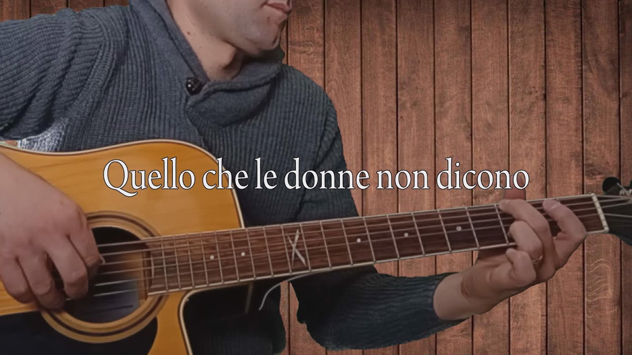 Quello che le donne non dicono - Fingerstyle - Roberto Puccio