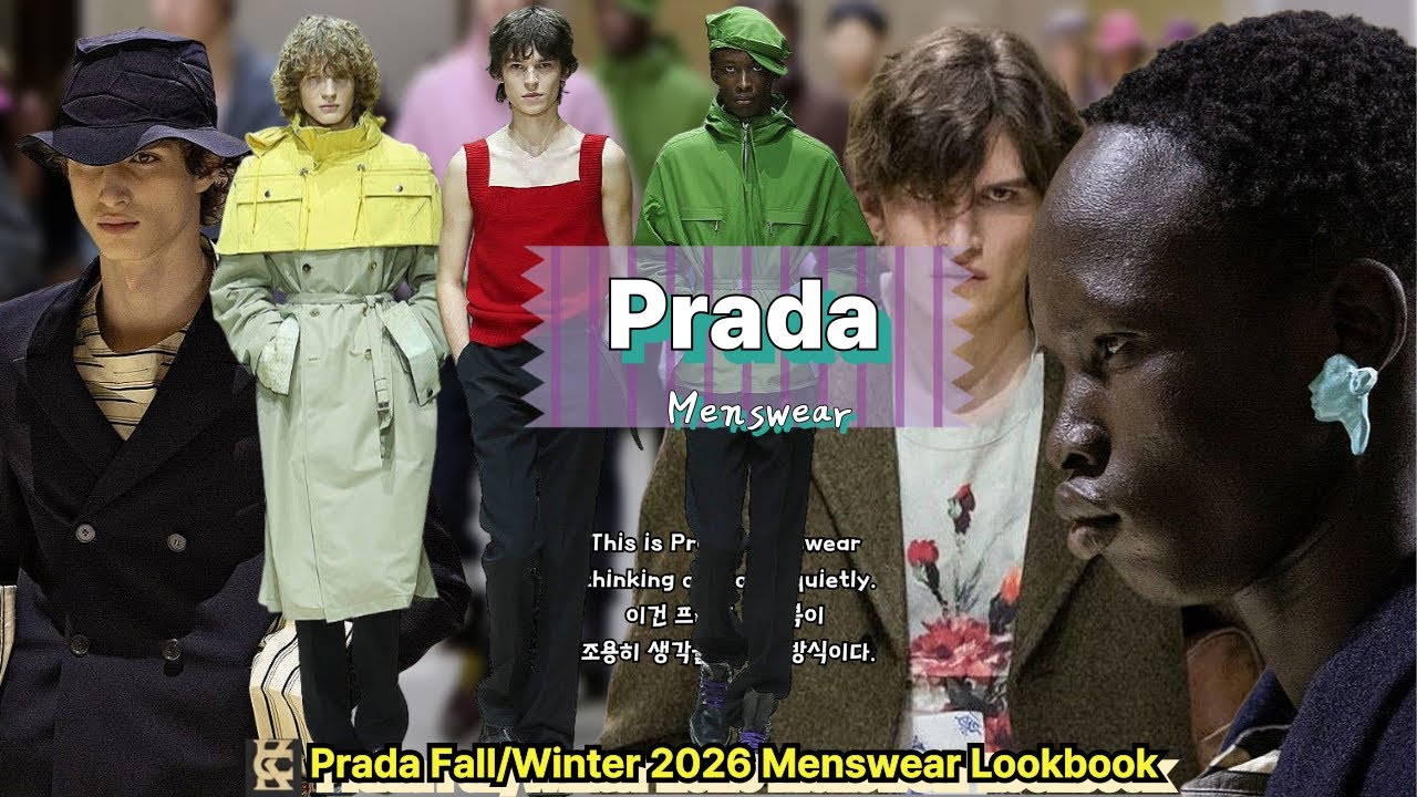 Prada Fall/Winter 2026 Menswear Show #PradaFW26