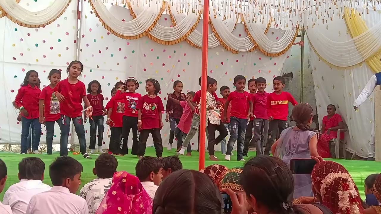 Bam bam bhole dance performance by 2nd std. students