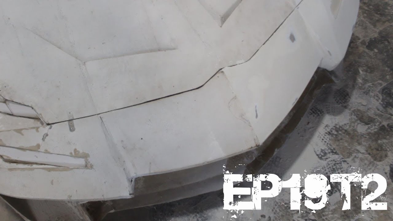 Come&ccedil;o da FUNILARIA Projeto supercarro EP19T2