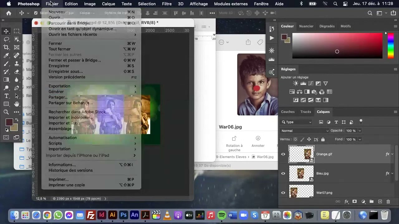 Photoshop   Fichiers d'image   Assets