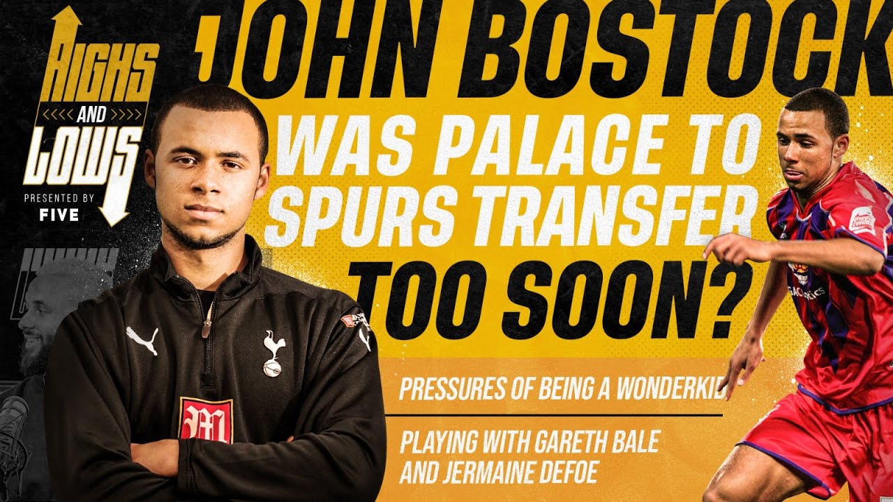 Highs & Lows - John Bostock. Was Crystal Palace To Spurs Too Soon? Pressures Of Being A Wonder kid.