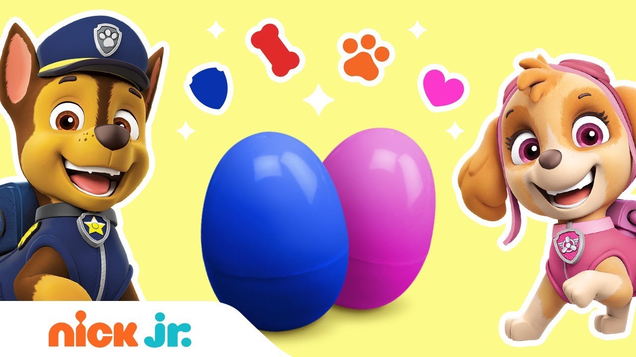 PAW Patrol Guessing Game Ft. Chase, Marshall & More! | Surprise Eggs | Nick Jr.