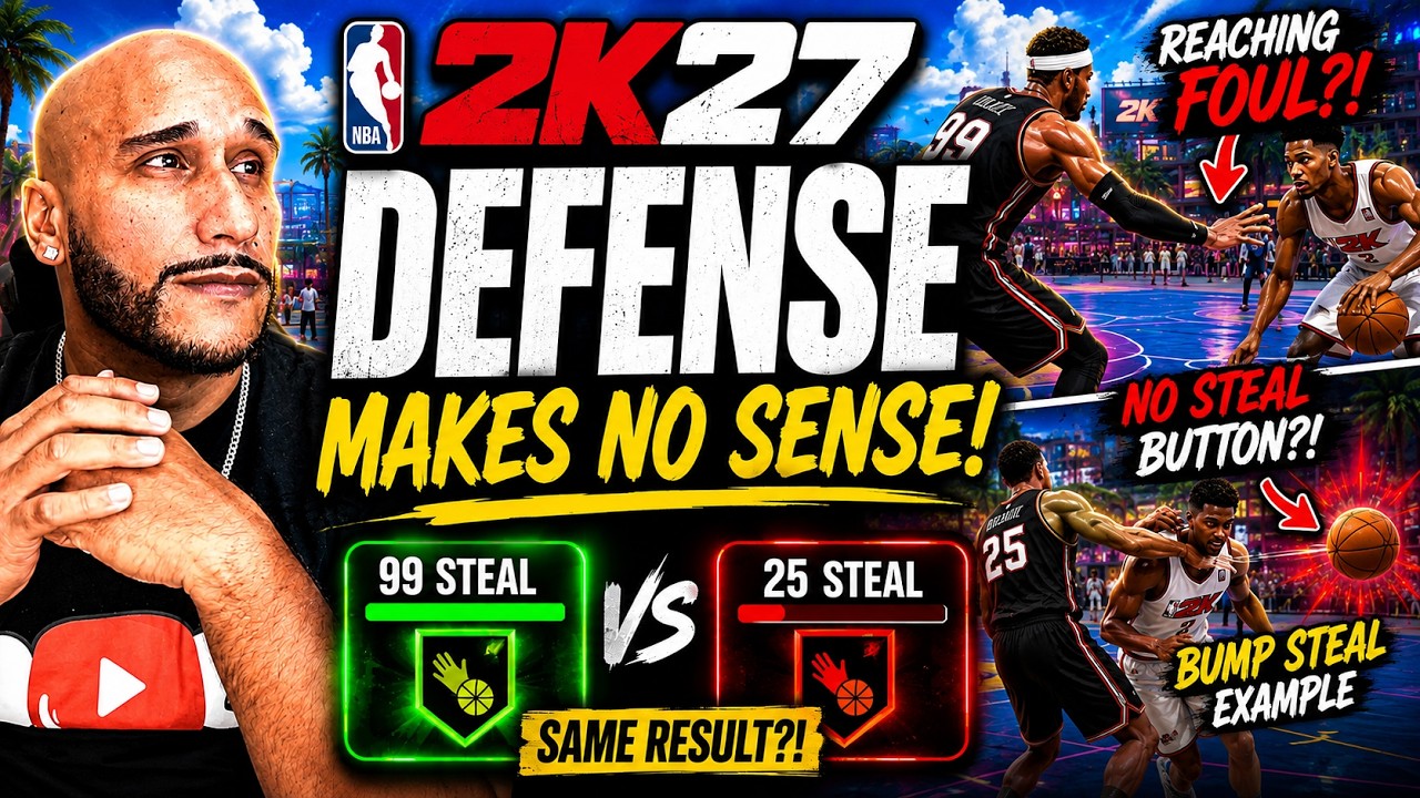 В NBA 2K27 ОГРОМНЫЕ проблемы с защитой...