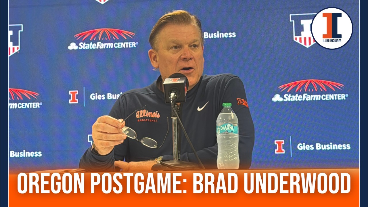 Oregon postgame: Illini coach Brad Underwood press conference