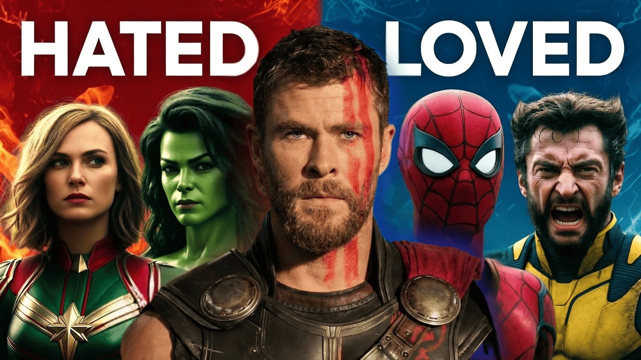 Most Loved Vs Most Hated MCU Movies & Series