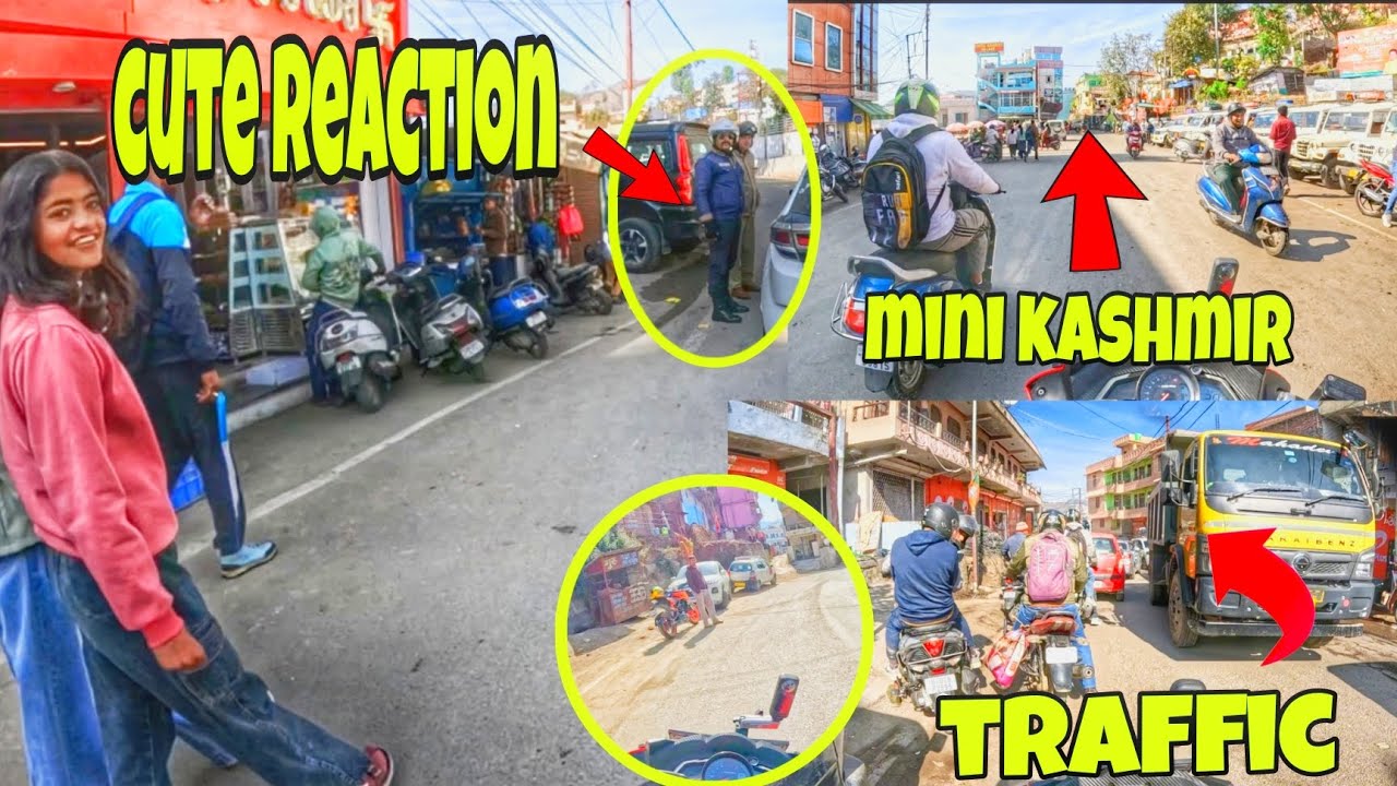 Pithoragarh mini kashmir ride on my rs 200🥰 cute reaction 😍 owsm ride