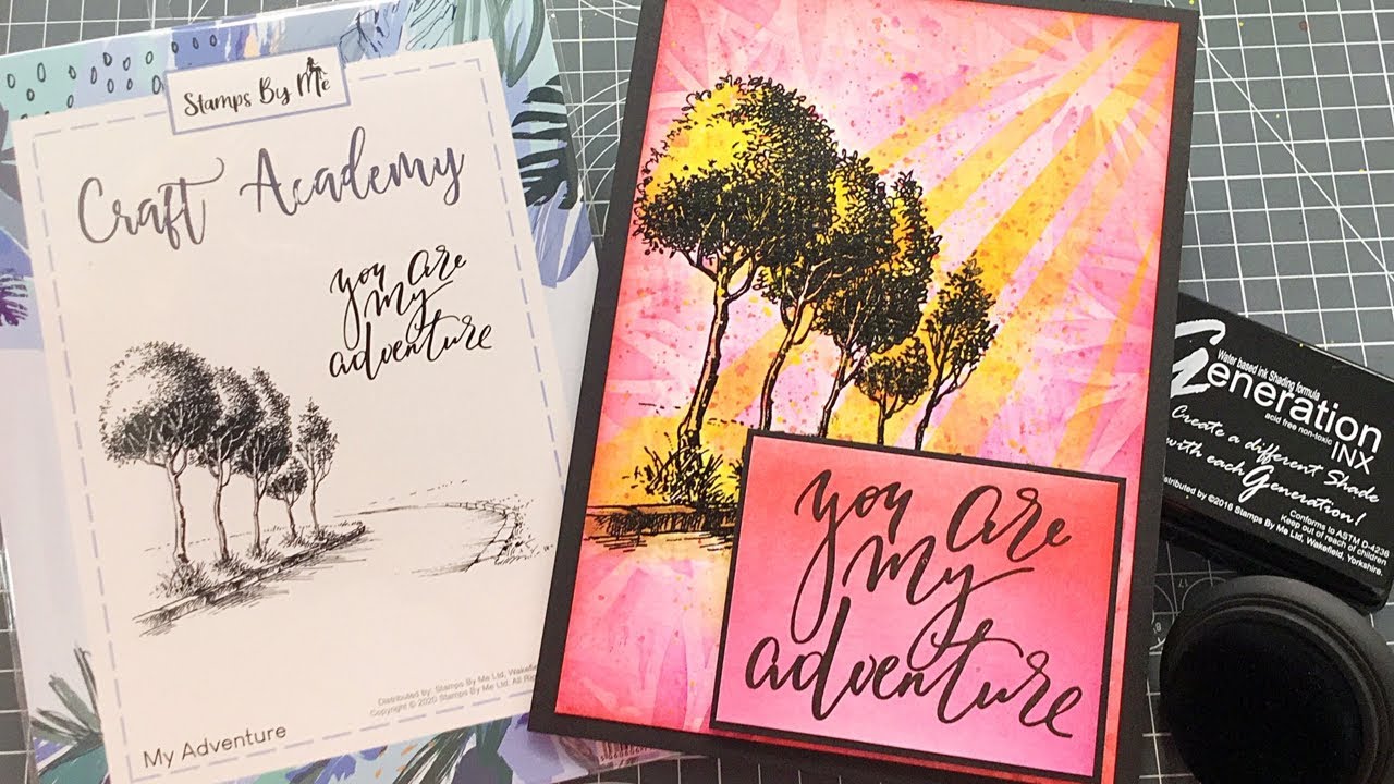Stamping And Ink Blending Techniques With Toni Darroch