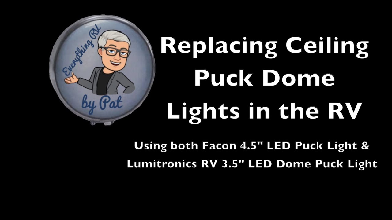 How to Replace a Malfunctioning Puck Light in the RV