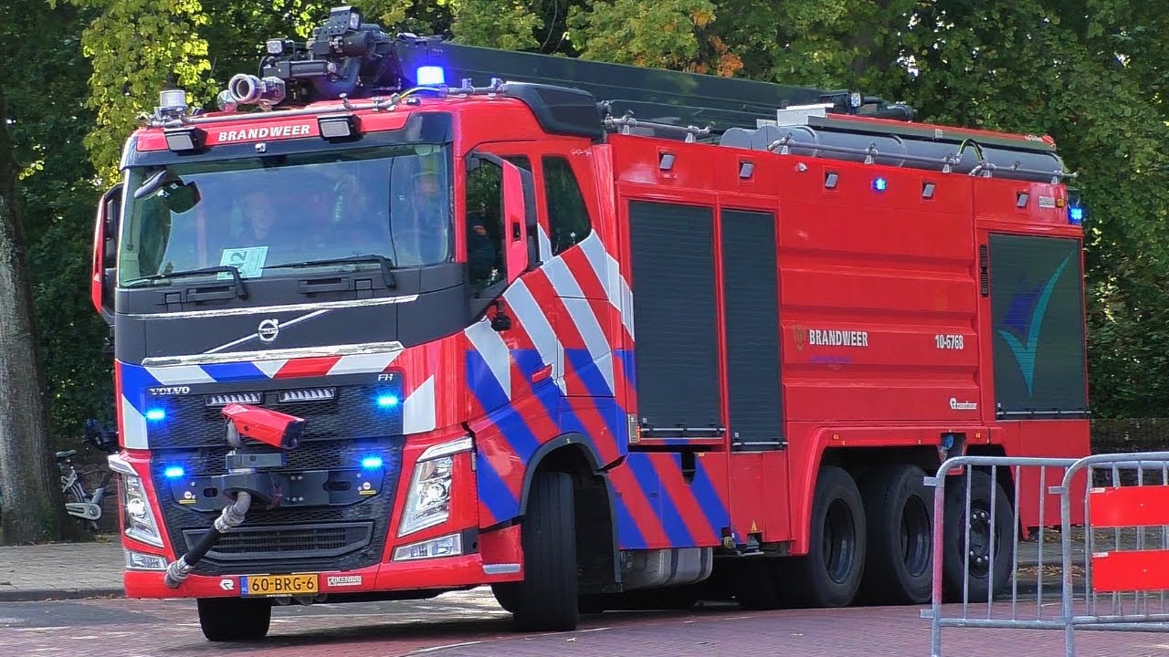 Brandweer met ''spoed'' onderweg tijdens de opendag van Brandweer Heemskerk 2022!!