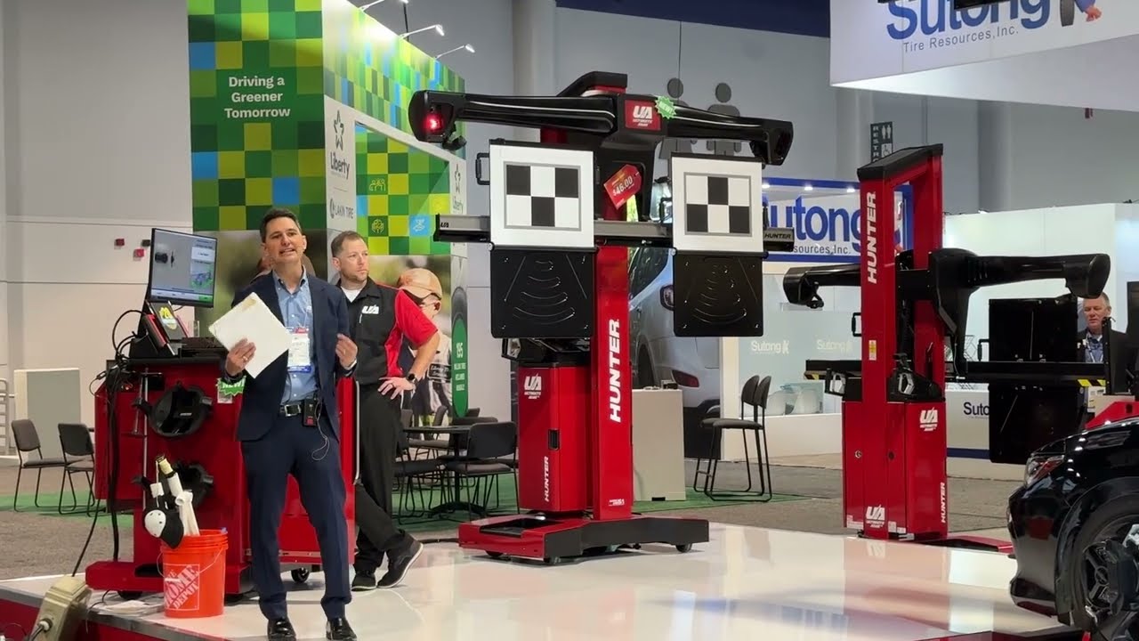 Hunter Engineering Ultimate ADAS Demo at SEMA 2023