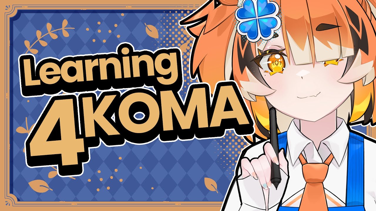 【ART】Learn how to draw 4koma (4-Panel Manga) with sigma twin 🍀🐯
