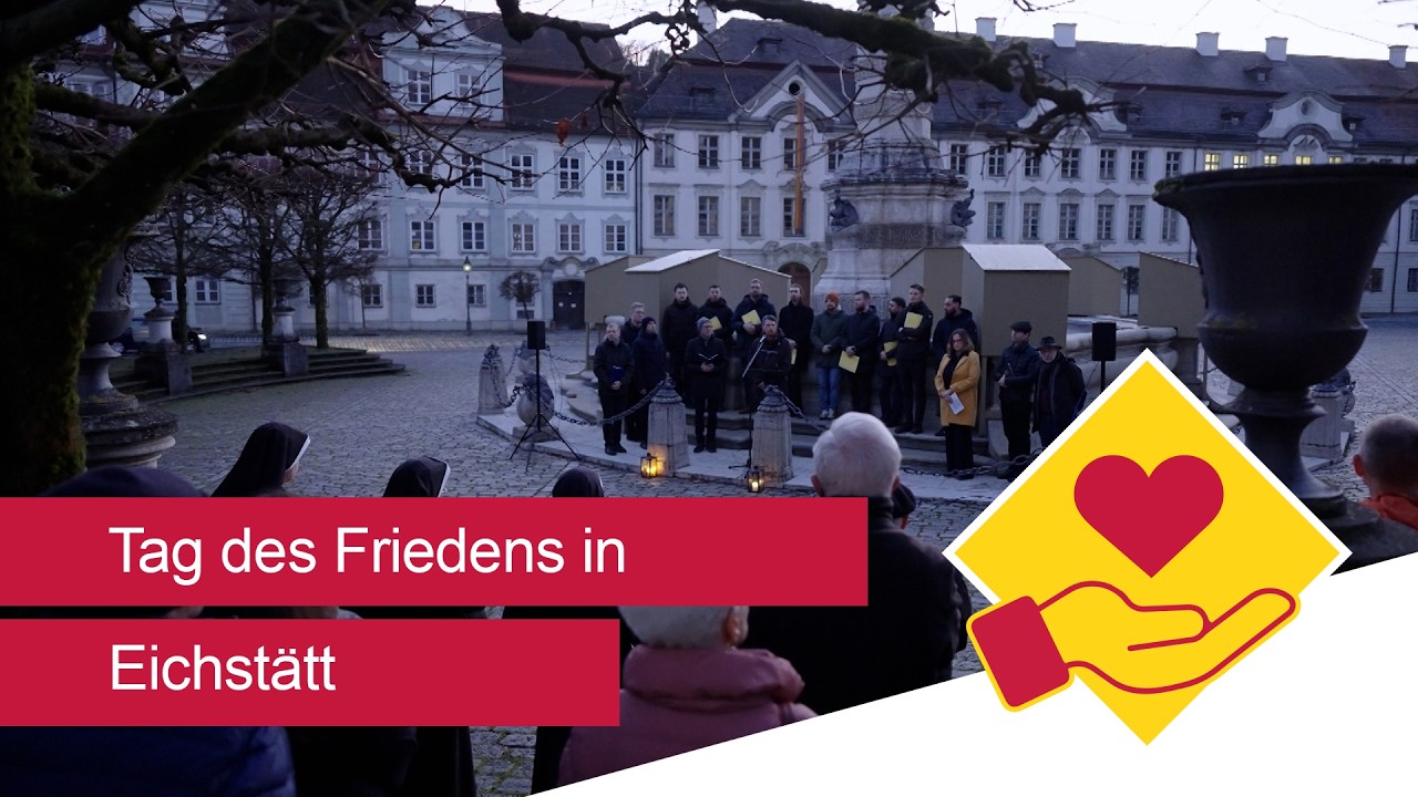 Tag des Friedens in Eichstätt: Gedenken an den Beginn des Kriegs gegen die Ukraine