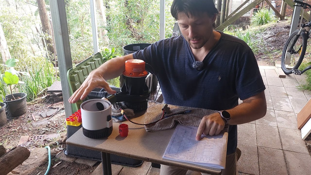 New Water Pump Test Stand and Brushless Dredge Pump Update.