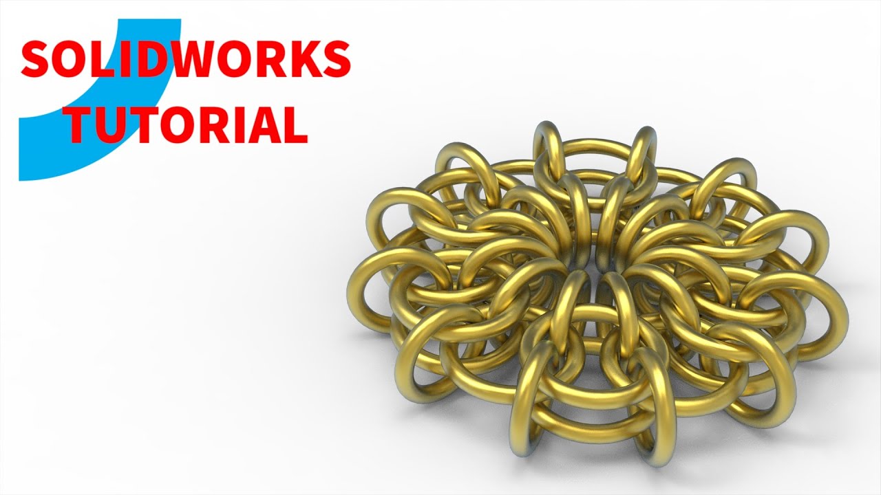 「DESIGN 387」 Unique Jewelry 2 | Solidworks tutorial