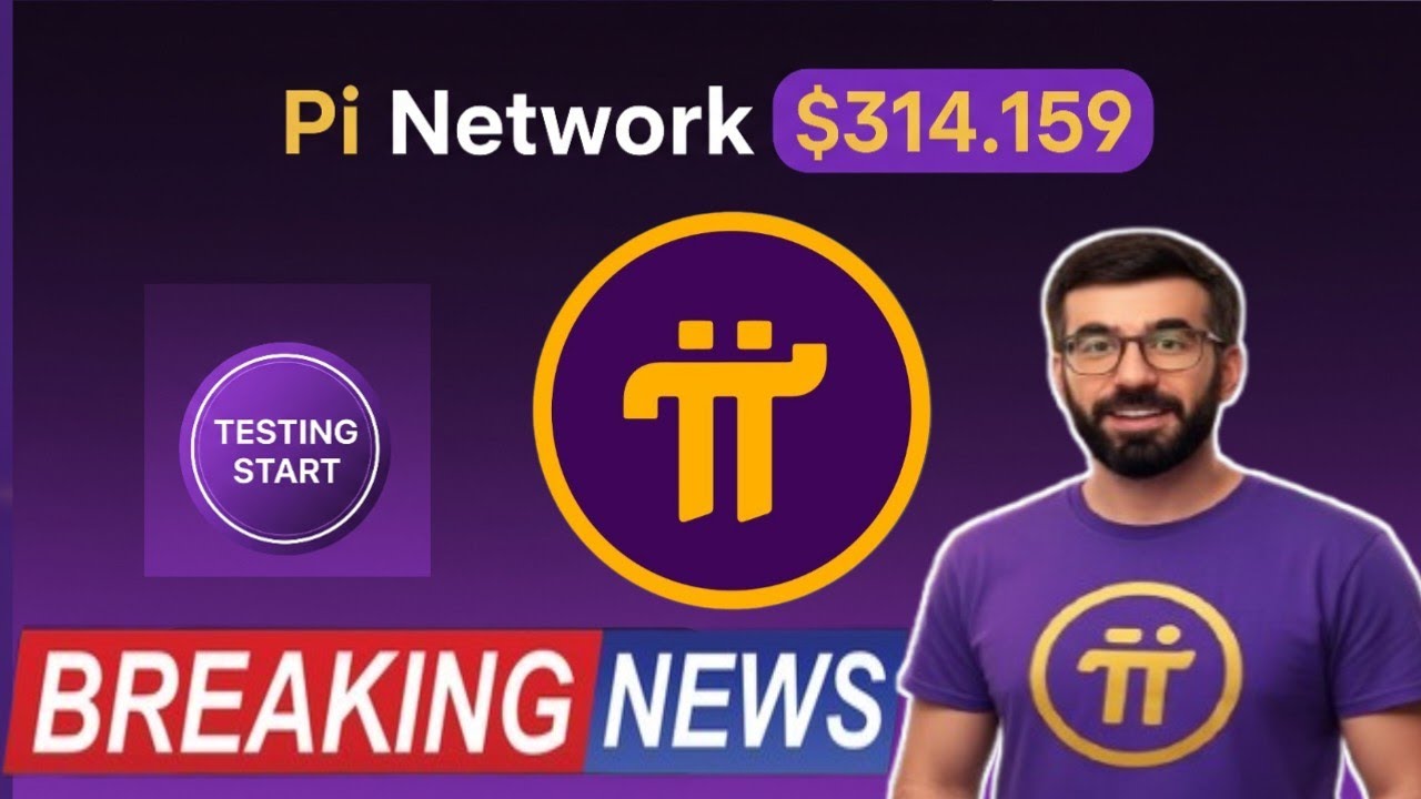 BIG NEWS Pi Network GCV $314159 PRICE Testing Start pi digital currency