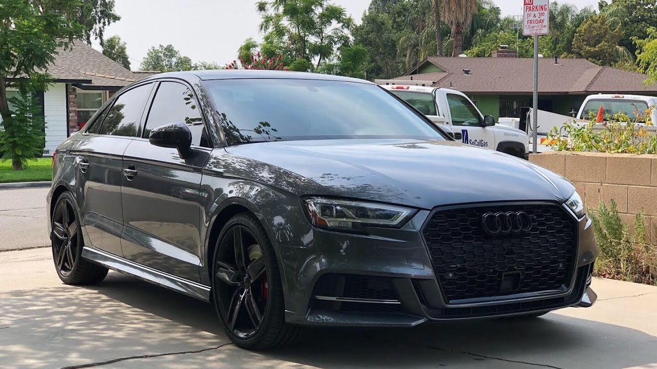 Audi S3 front grill upgrade