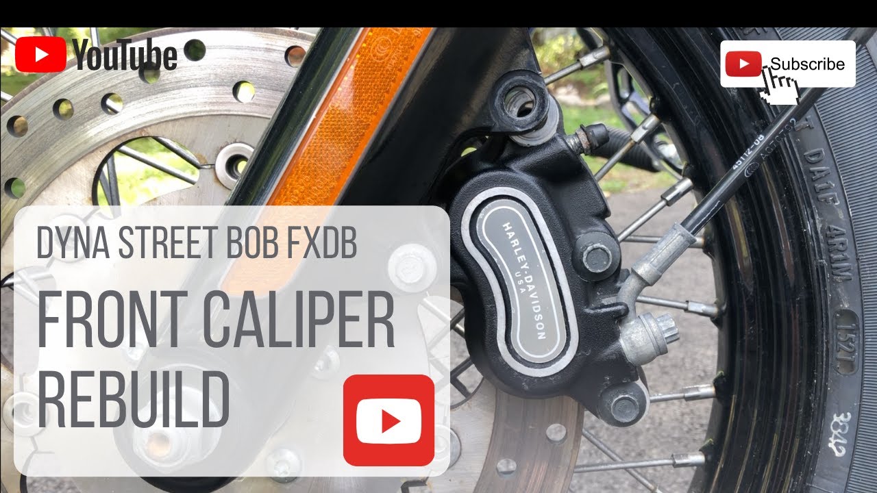How To | Rebuild Your Front Brake Caliper | Harley Davidson Street Bob FXDB