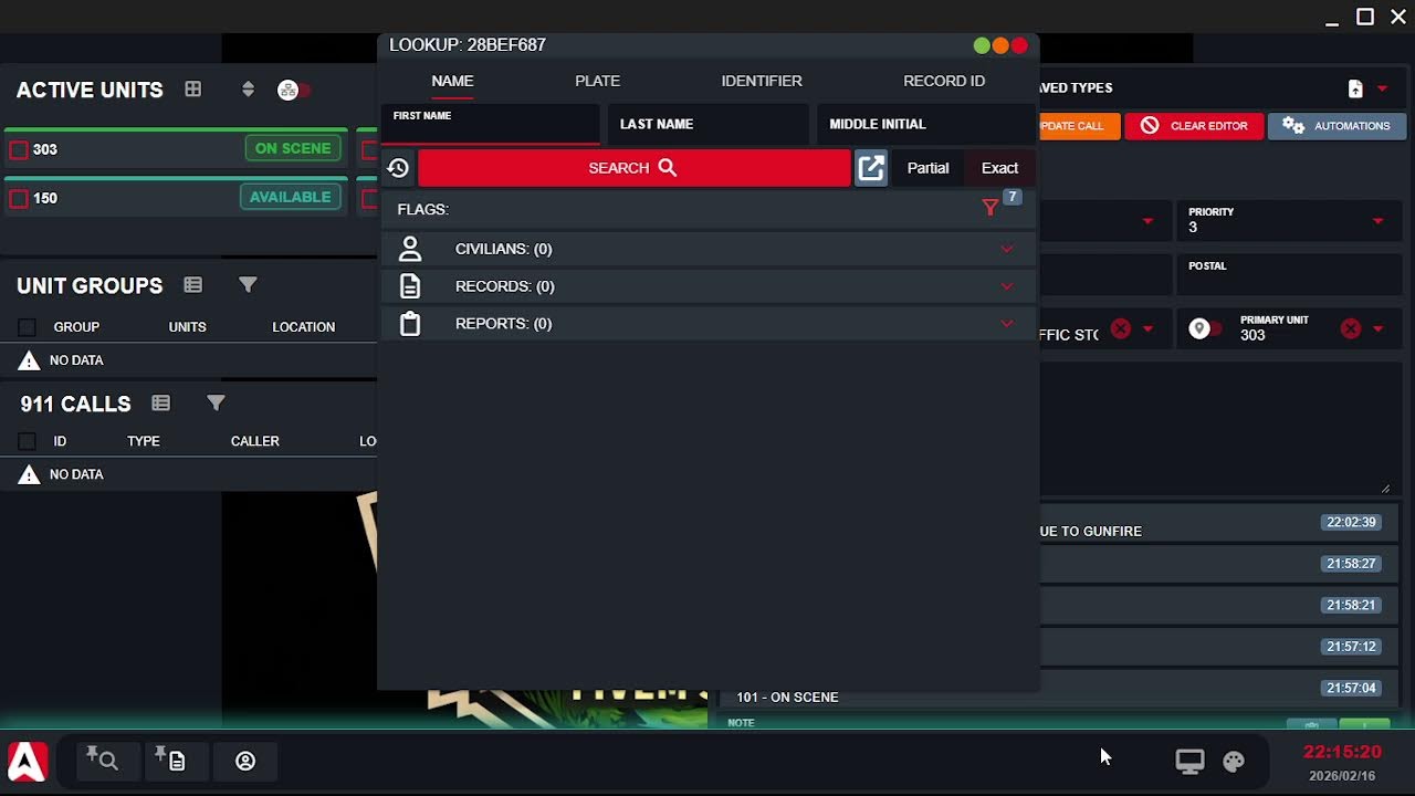 Dispatching for Blaine County Roleplay on FiveM!