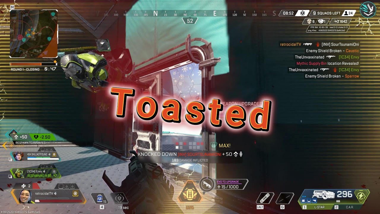 Apex Legends Toasted  Why Do I Pop Off WHen I don't Record lol