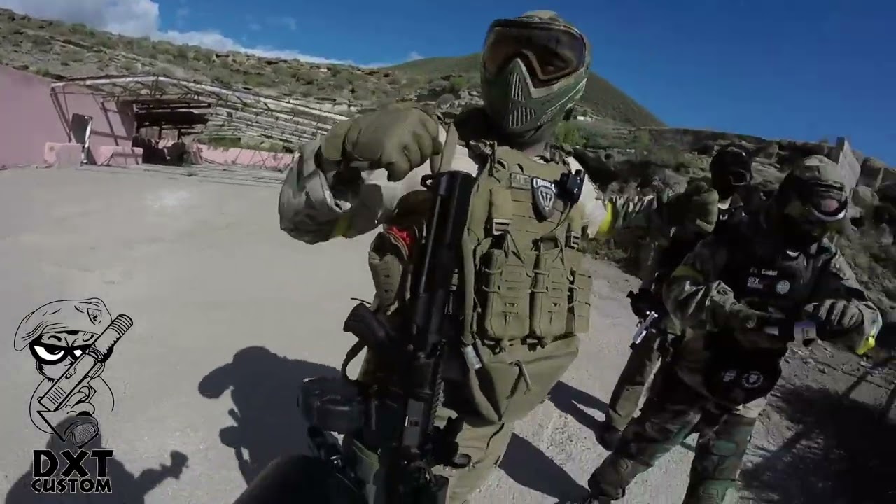 Airsoft Tenerife, Campo Burros 19/02/2023 DEXTER CUSTOM #airsoft #airsofttenerife #airsoftgameplay
