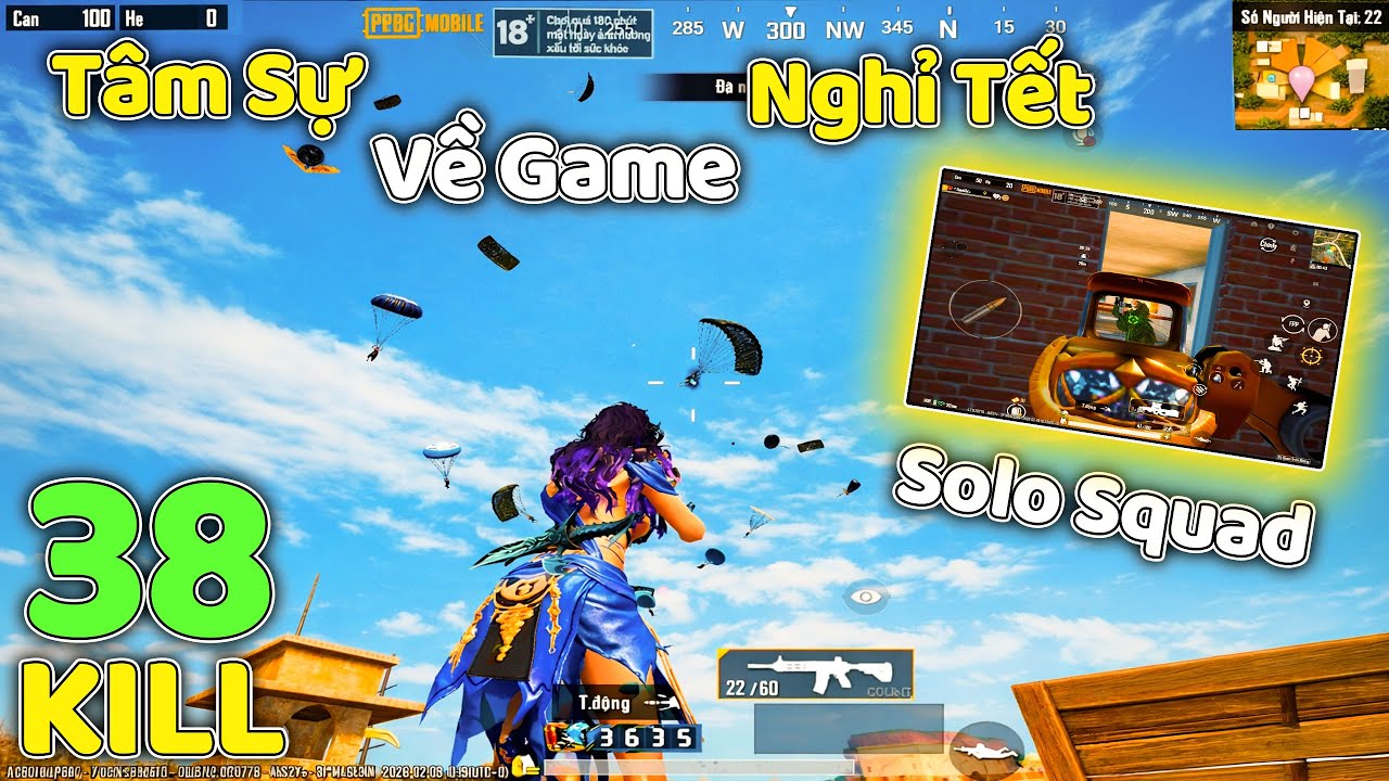 PUBG Mobile | ĐỒ SÁT KHÔNG NGỪNG Ở SỰ KIỆN THẢM BAY – TUẤNHC TÂM SỰ VỀ PUBG MOBILE & LỊCH NGHỈ TẾT!