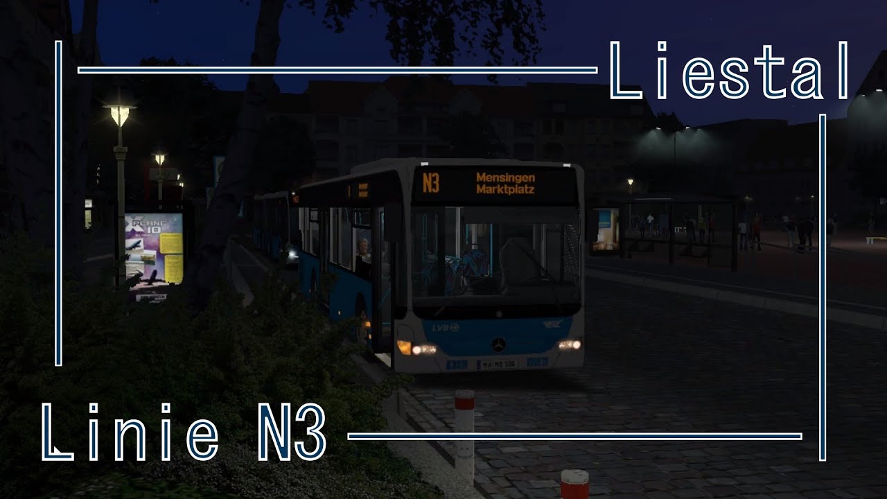 OMSI 2 - Liestal V3: Linie N3 Oberwesel, Kirche - Mensingen, Marktplatz