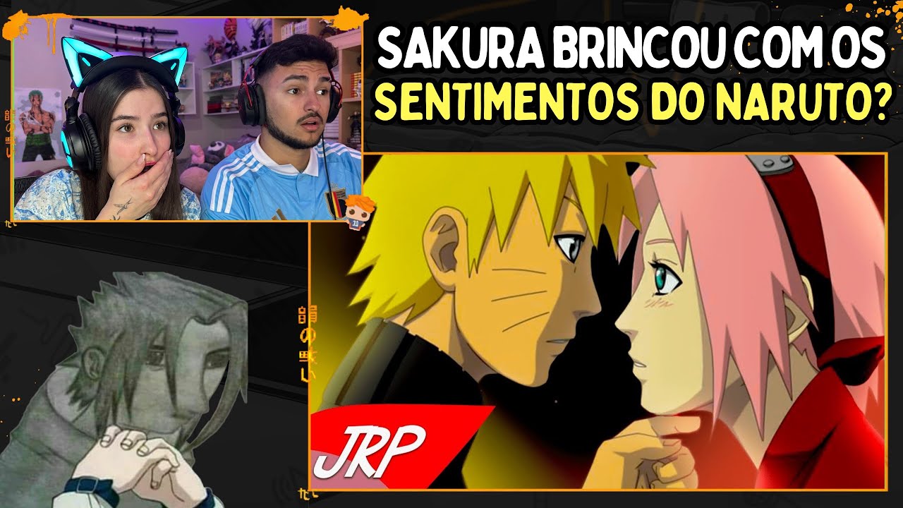 Naruto e Sakura - Declaração do Naruto | JRP (Naruto) | Apenas uma Live