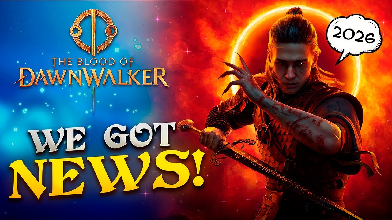 The Blood of Dawnwalker Is HEATING Up! Release + New Gameplay & Characters Trailer (News)🔥