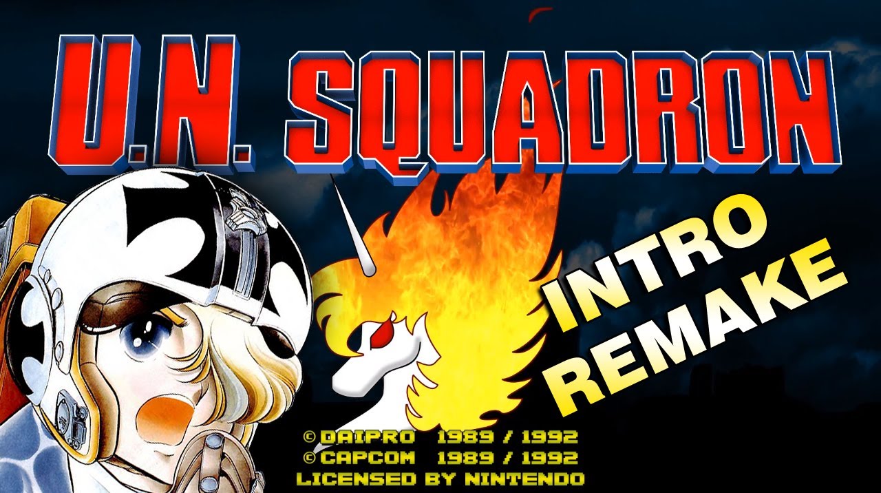 U.N. SQUADRON (INTRO REMAKE) 1080p