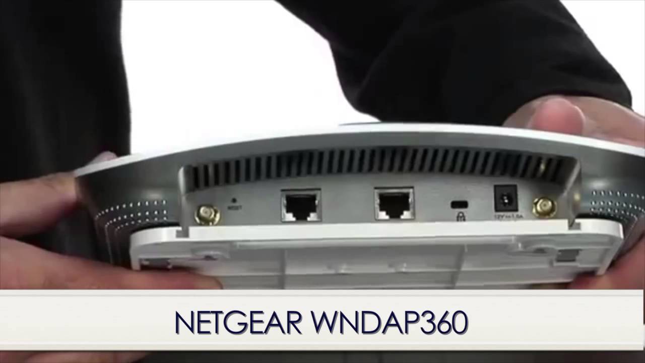 PUNTOS DE ACCESO DE BANDA DUAL INALAMBRICO PROSAFE NETGEAR WNDAP360-100NAS