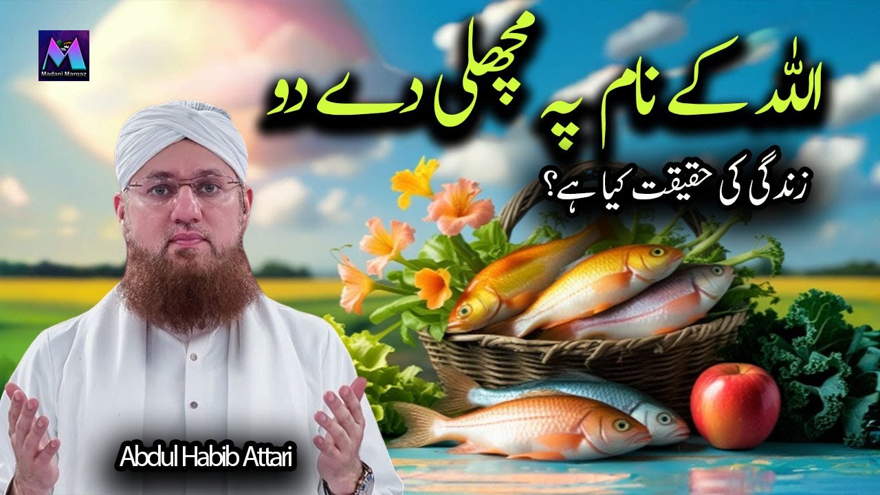 Allah Ke Naam Pe Ye Machli De Do Best Islamic speech by Abdul Habib Attari