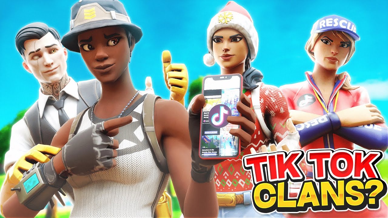 i Tried out for a TIKTOK CLAN and THE LEADER RAGED QUIT!  🤬 ( i TOOK THEIR  CLAN )