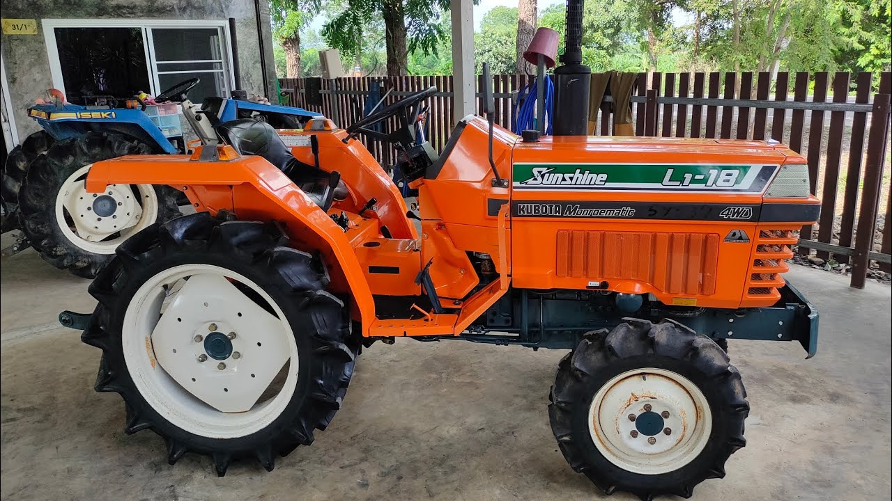 (ขายแล้วครับ ลพบุรี)🈴 KUBOTA - L1-18(ท่อตั้งรุ่นนิยม) 🈴⛔ (เก่านอก)ขับง่ายเกียร์ซัทเทิล สภาพสวยสีเดิม