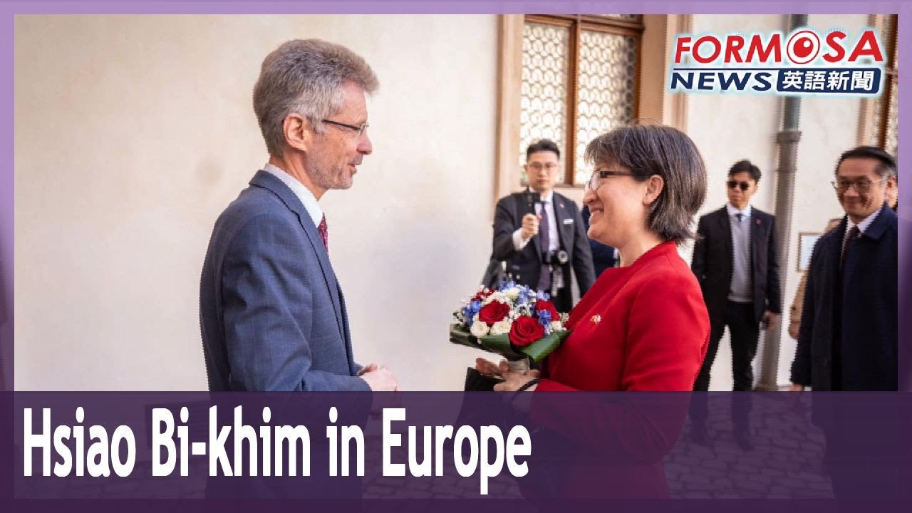 Hsiao Bi-khim meets Czech Senate speaker during Europe visit｜Taiwan News