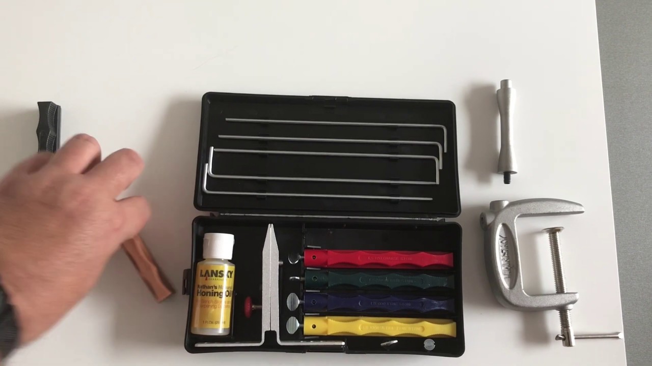 SISTEMA LANSKY de afilado - mi configuración personal