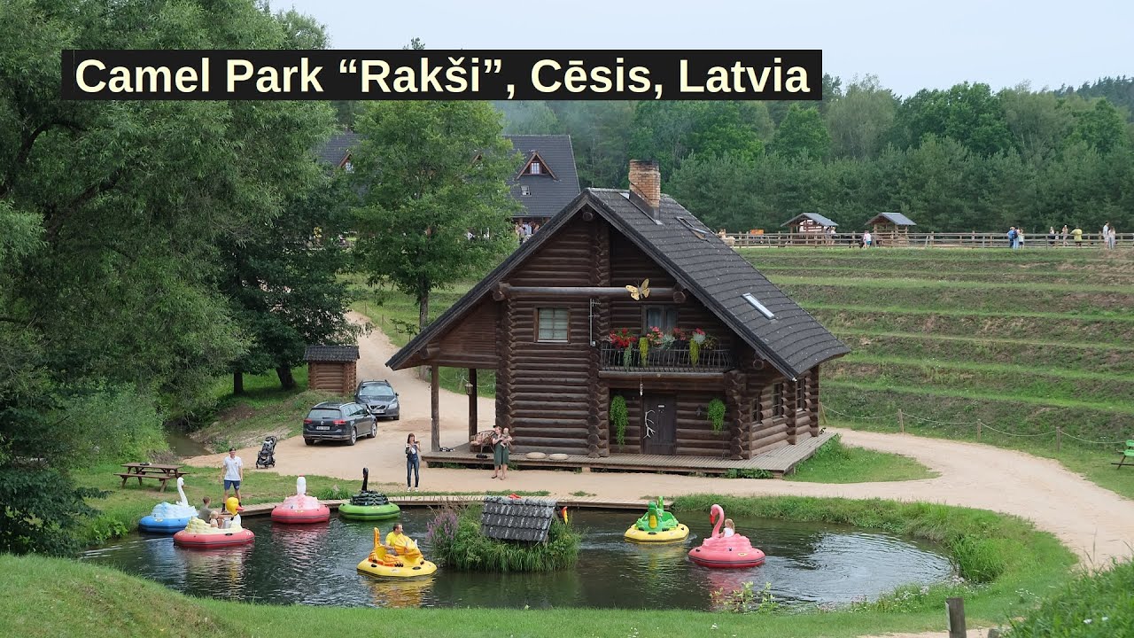 Raksi Camel Park in Cesis Latvia - one of my favorite places for family fun!