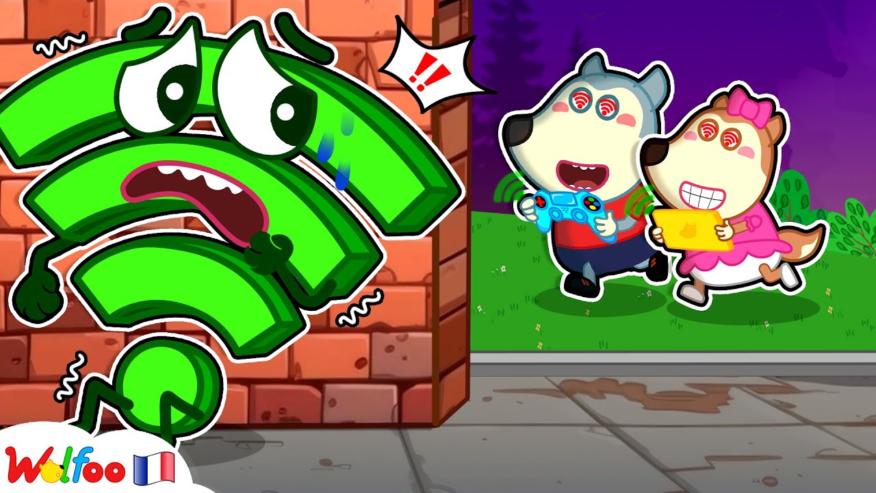 Wolfoo! Laissez Internet Tranquille ! Ne Vous Laissez Pas Emporter Par Le Jeu 🎉Collection D'épisodes