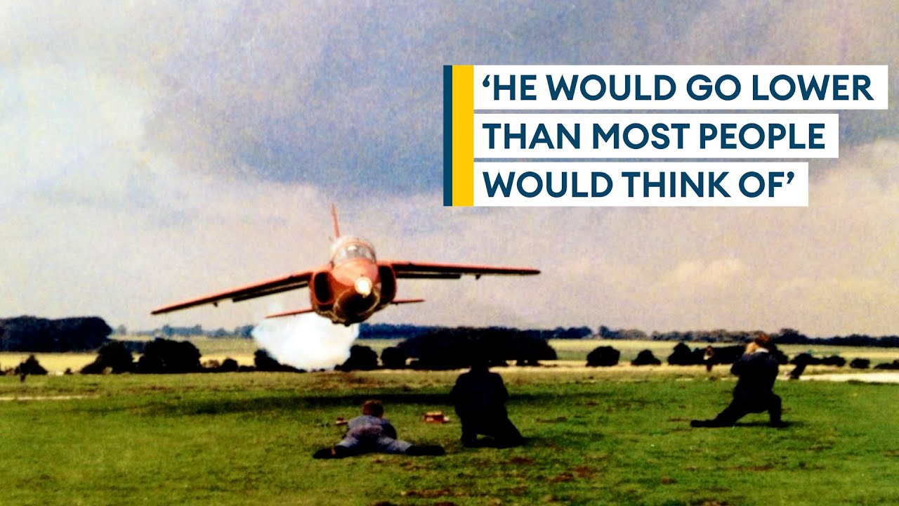 Fellow pilot hails low-level-loving daredevil who co-founded the Red Arrows