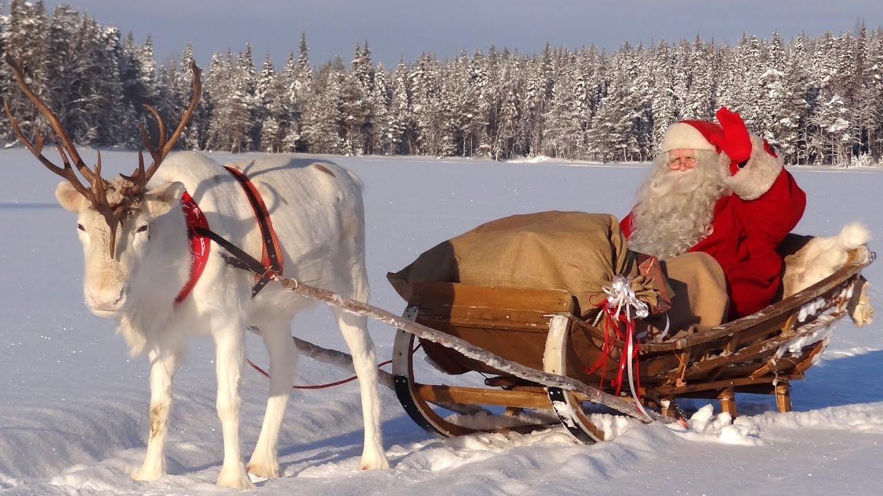 Лучшие видеопослания от Санта-Клауса для детей 🦌🎅Рождество в Лапландии, Финляндия для семей