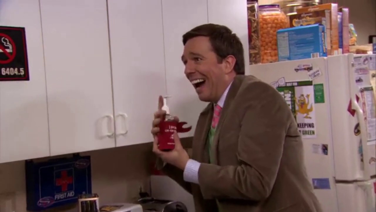 The Office S07 E20 Andy's most hillarious Act ever ( Ed helms and Will ferrell)