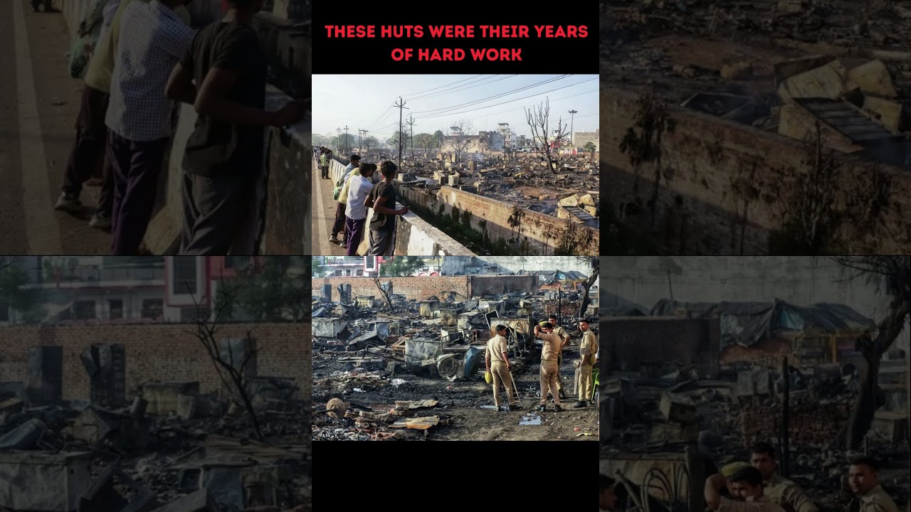 Lucknow Fire Tragedy | Homes Destroyed, Families Need Your Support
