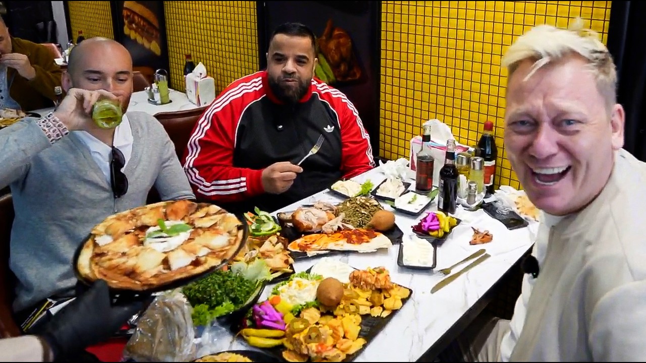 ARABISCH ESSEN MIT MARLI & KNOSSI 😍😋 || Ali Bumaye Live