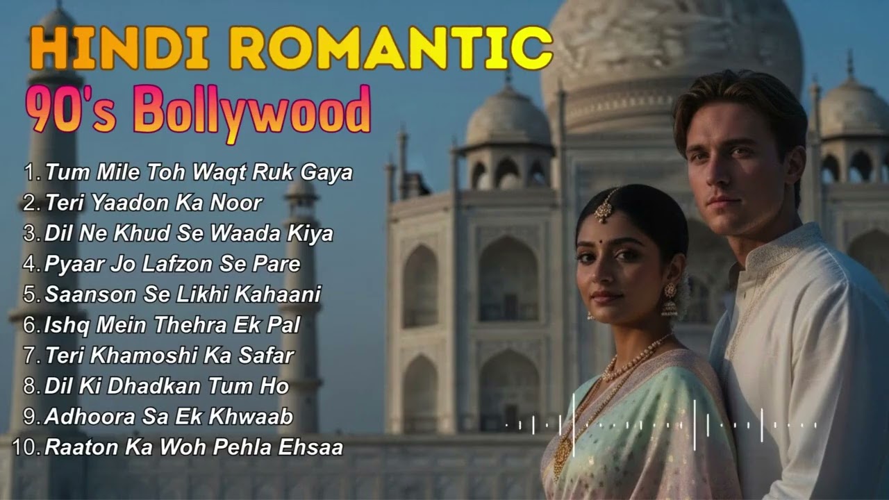 Best of 90s Hindi Love Songs | Bollywood Romance Abroad