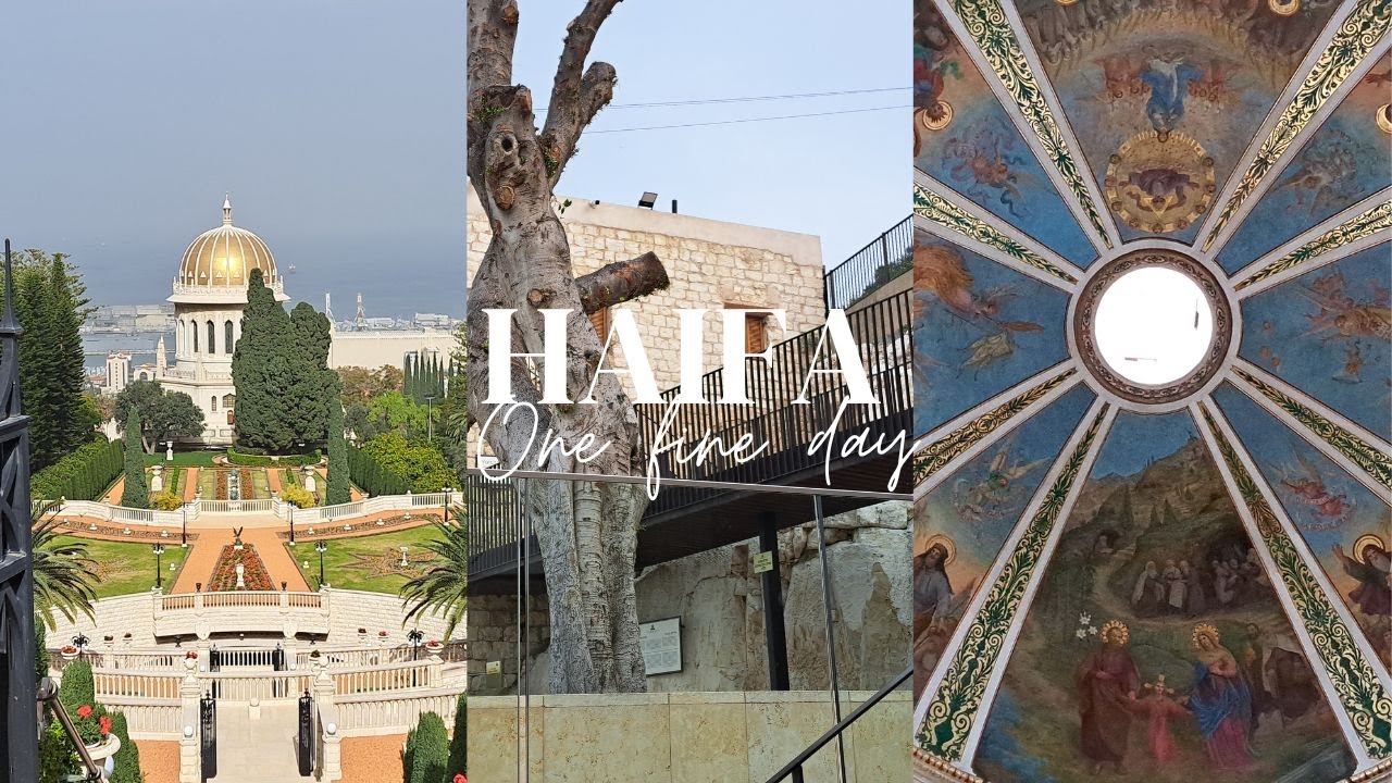 Exploring Haifa: Bahai Garden, Stella Maris, Elijah’s Cave and Hidden Cafe!